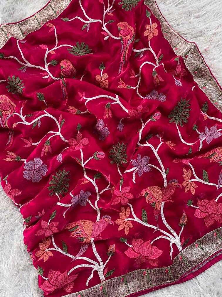 Ynf Space Silk KESH249 KINGFISHER Silk Sarees Wholesale Soft Silk Sarees Designer Silk Sarees Embroidered Silk Sarees Manufacturer