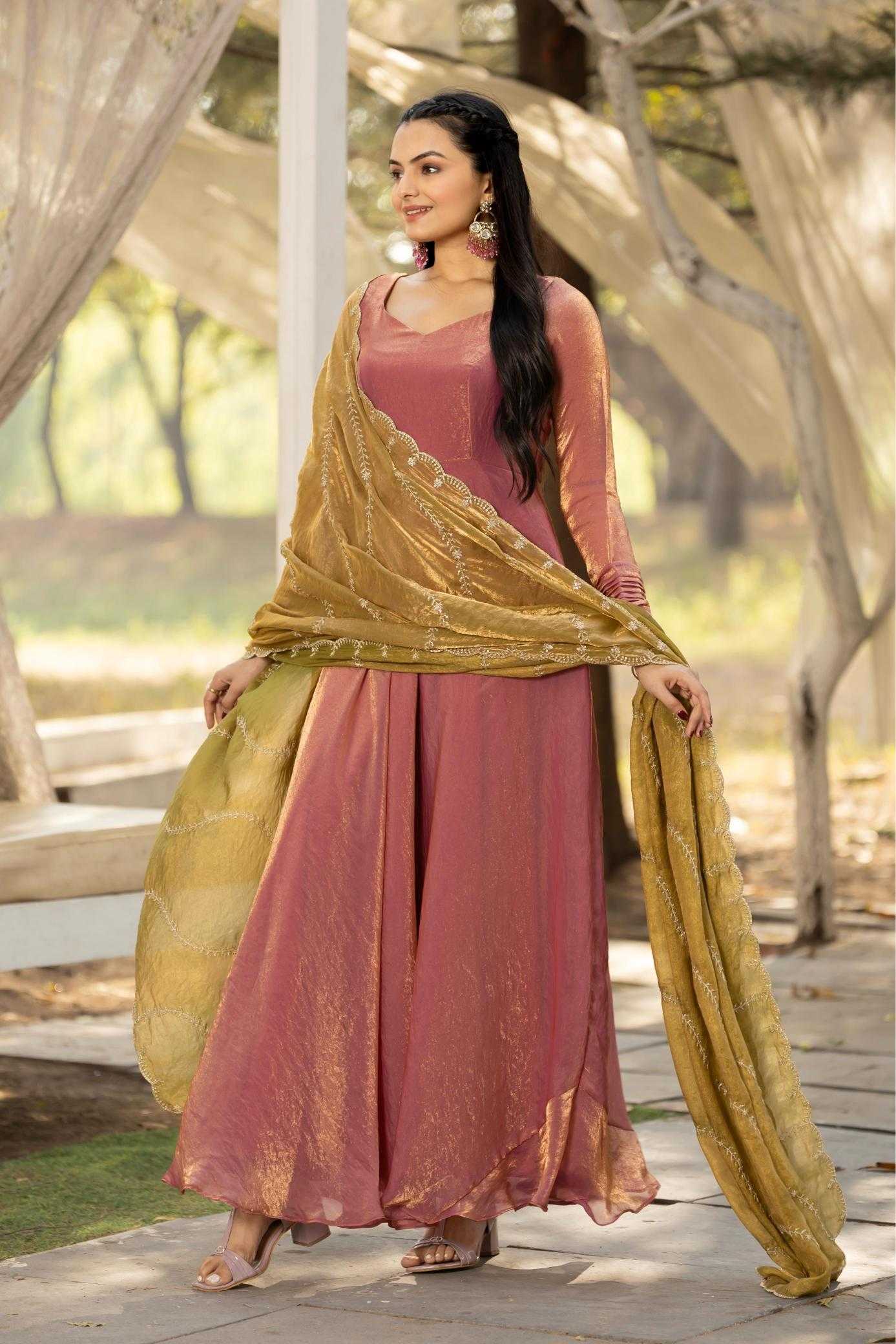 Ynf Space Silk KESH249 W2078-79 Gowns Plus Size Collections Wholesale Party Gowns Designer Gowns Silk Gowns Manufacturer