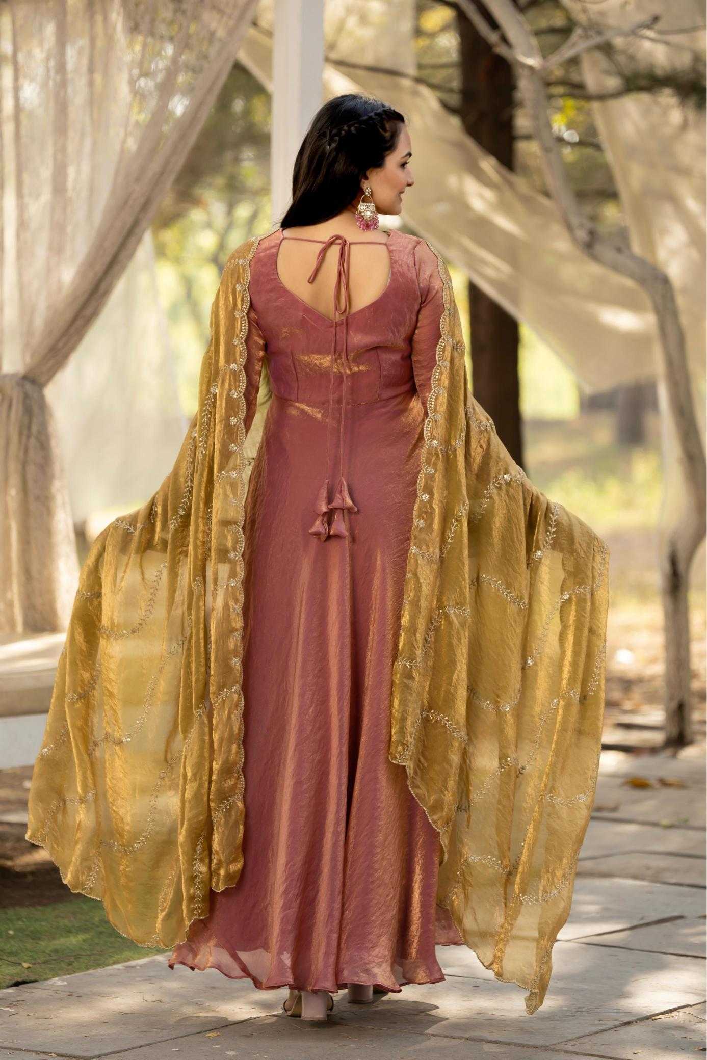 Ynf Space Silk KESH249 W2078-79 Gowns Plus Size Collections Wholesale Party Gowns Designer Gowns Silk Gowns Manufacturer
