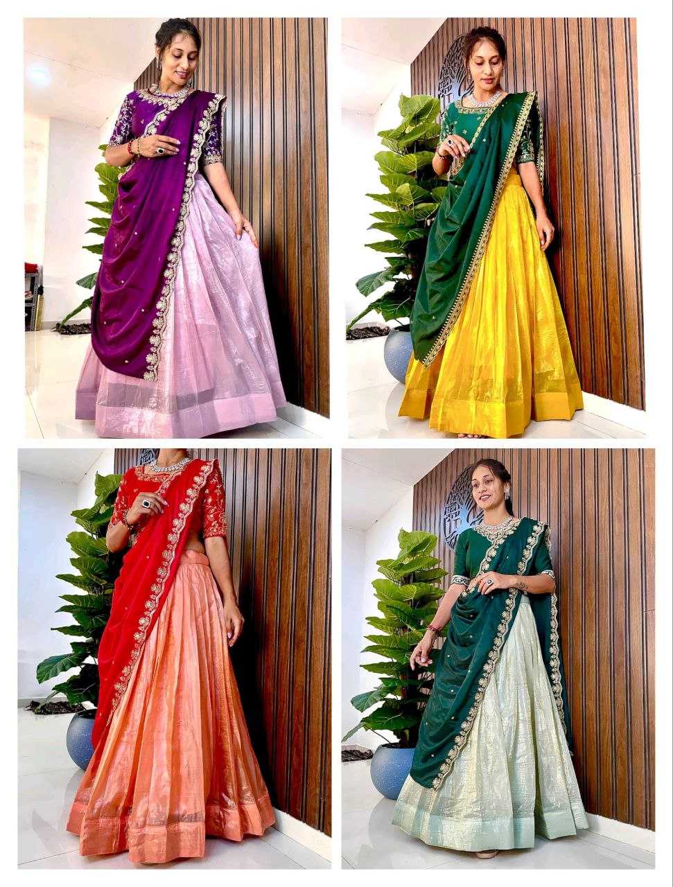 Ynf Space Silk RIN161 MOTHER Lehengas Western Wears Festive Collections Wholesale Silk Lehenga Indo-Western Lehenga Lehenga With Blouse Manufacturer