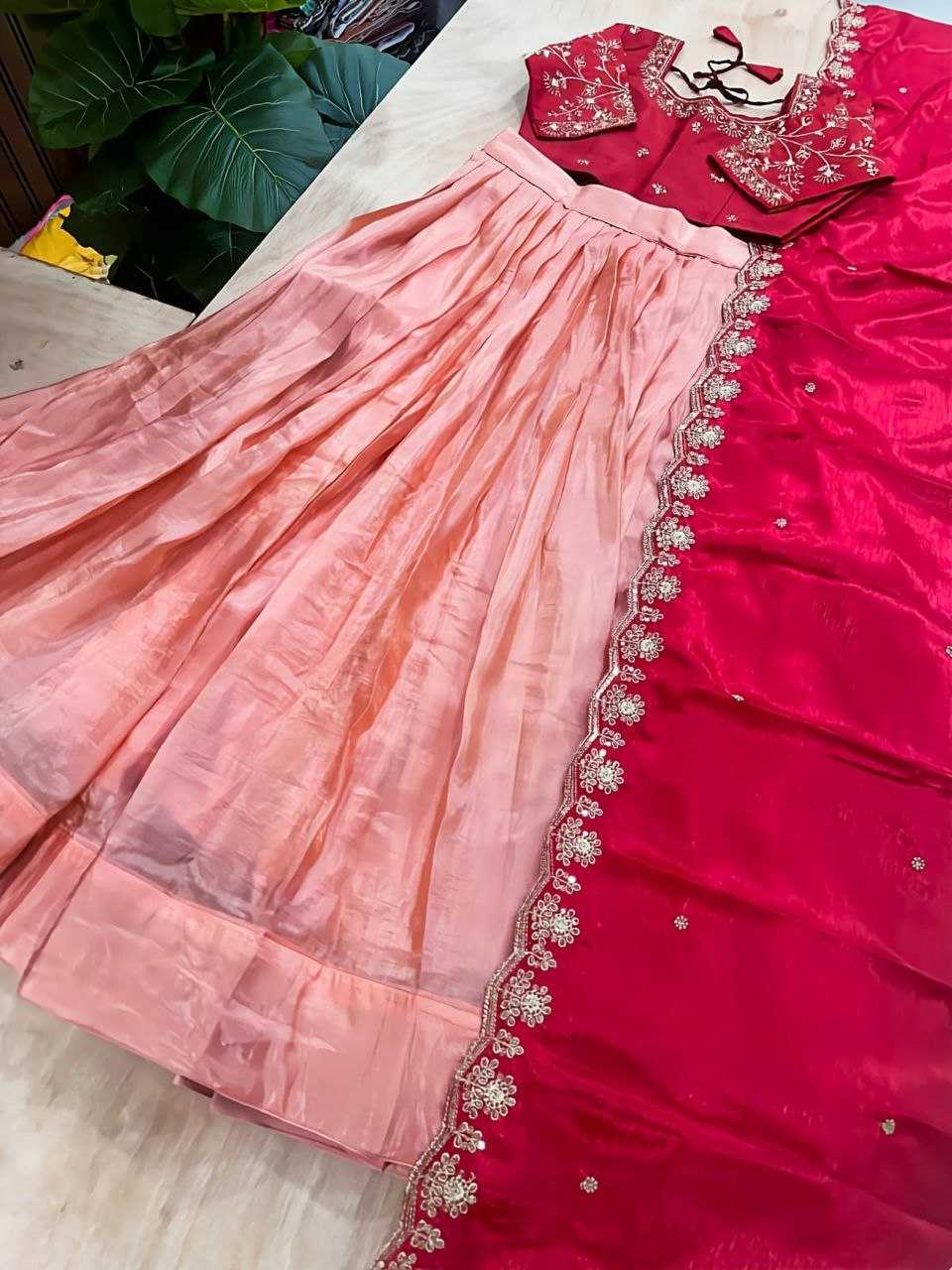 Ynf Space Silk RIN161 MOTHER Lehengas Western Wears Festive Collections Wholesale Silk Lehenga Indo-Western Lehenga Lehenga With Blouse Manufacturer