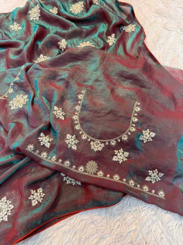 Ynf Space Silk RIN178 modern diva Silk Sarees Wholesale Party Wear Silk Sarees Designer Silk Sarees Embroidered Silk Sarees Manufacturer