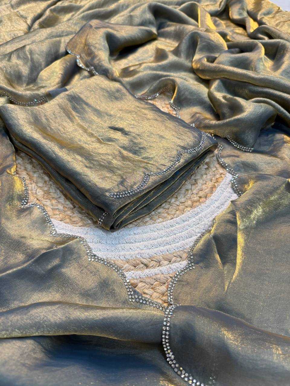 Ynf Space Silk RIN189 1190 Sarees Wholesale Party Wear Sarees Fancy Sarees Cutwork Saree Manufacturer