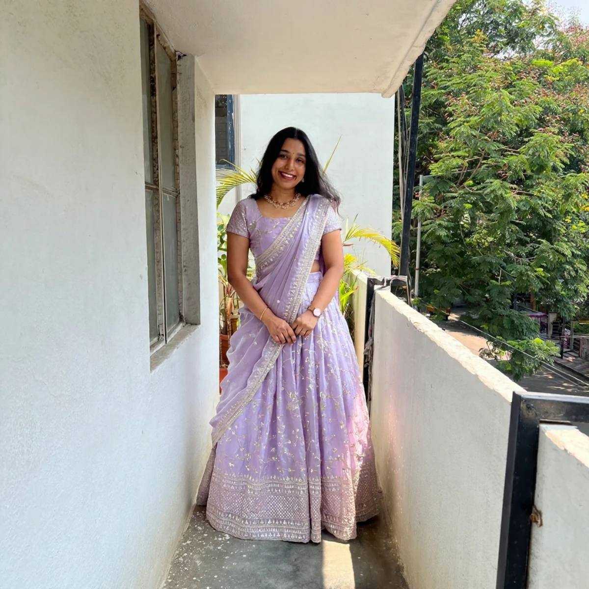 Ynf Space Silk RIN189 1196 Lehengas Wholesale Embroidered Lehenga Zari Work Lehenga Lehenga With Blouse Manufacturer