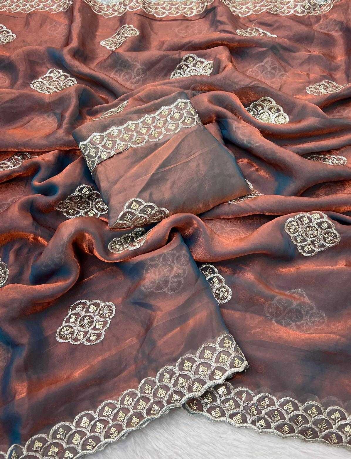 Ynf Space Silk RIN198 YANA Silk Sarees Wholesale Party Wear Silk Sarees Designer Silk Sarees Embroidered Silk Sarees Manufacturer