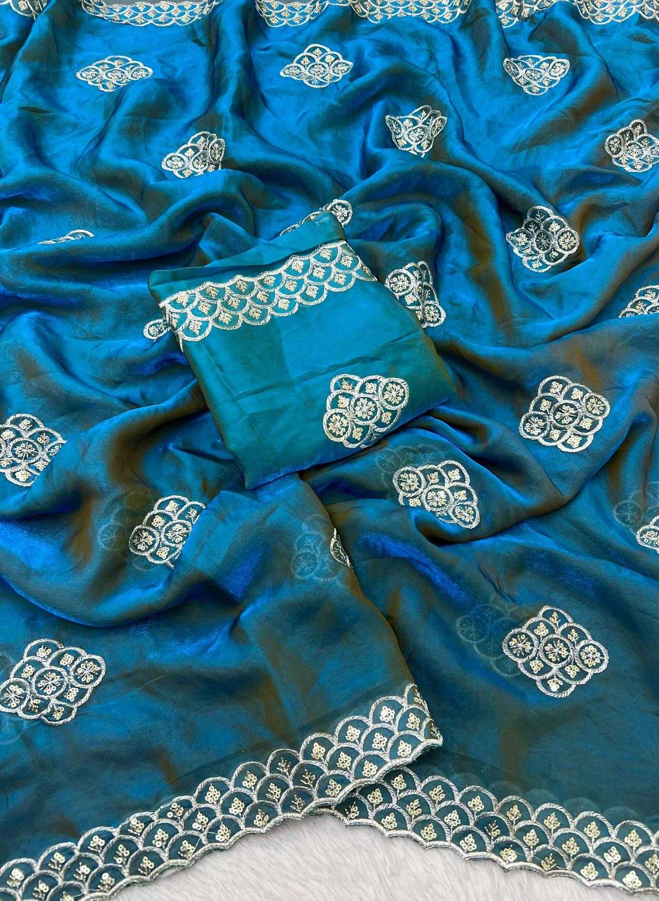 Ynf Space Silk RIN198 YANA Silk Sarees Wholesale Party Wear Silk Sarees Designer Silk Sarees Embroidered Silk Sarees Manufacturer