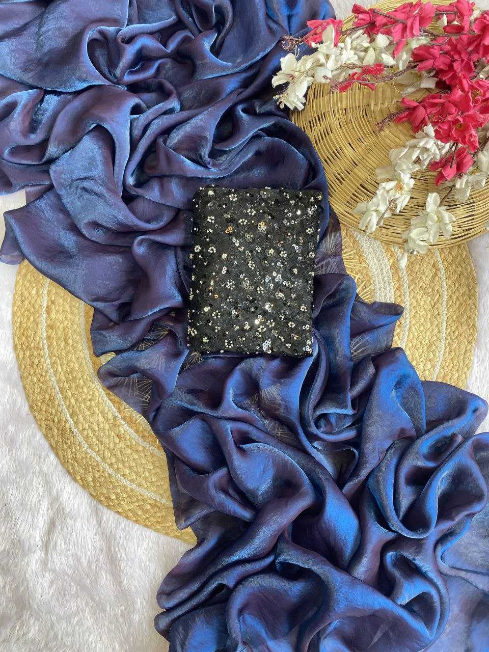 Ynf Space Silk RIN216 Jiya Sarees Silk Sarees Festive Collections Wholesale Designer Sarees Party Wear Sarees Silk Sarees With Blouse Manufacturer