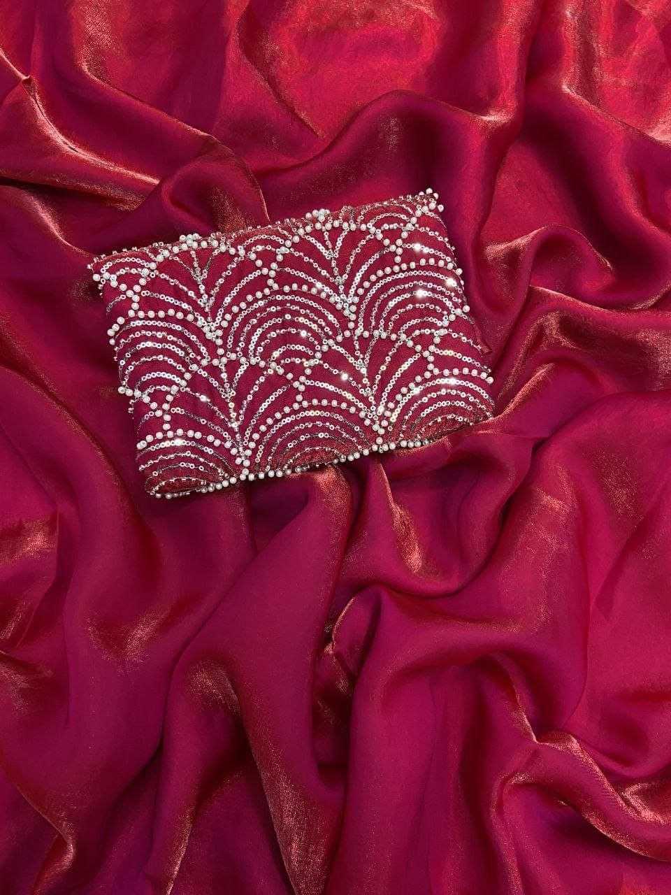 Ynf Space Silk RIN216 space queen Silk Sarees Wholesale Soft Silk Sarees Manufacturer