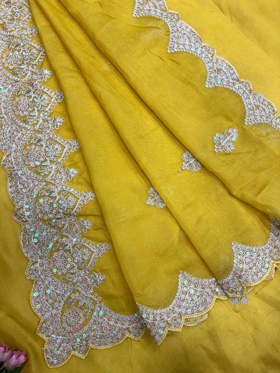 Ynf Tabby Silk KESH151 5470 Sarees Wedding Collections Festive Collections Wholesale Sequence Sarees Embroidered Sarees Silk Sarees Manufacturer