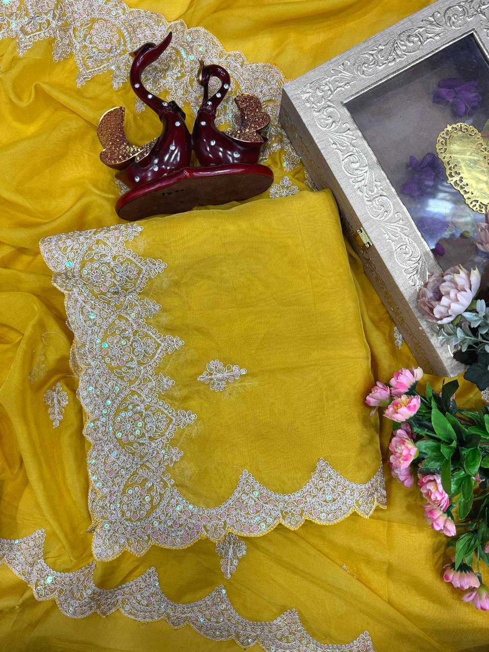 Ynf Tabby Silk KESH151 5470 Sarees Wedding Collections Festive Collections Wholesale Sequence Sarees Embroidered Sarees Silk Sarees Manufacturer
