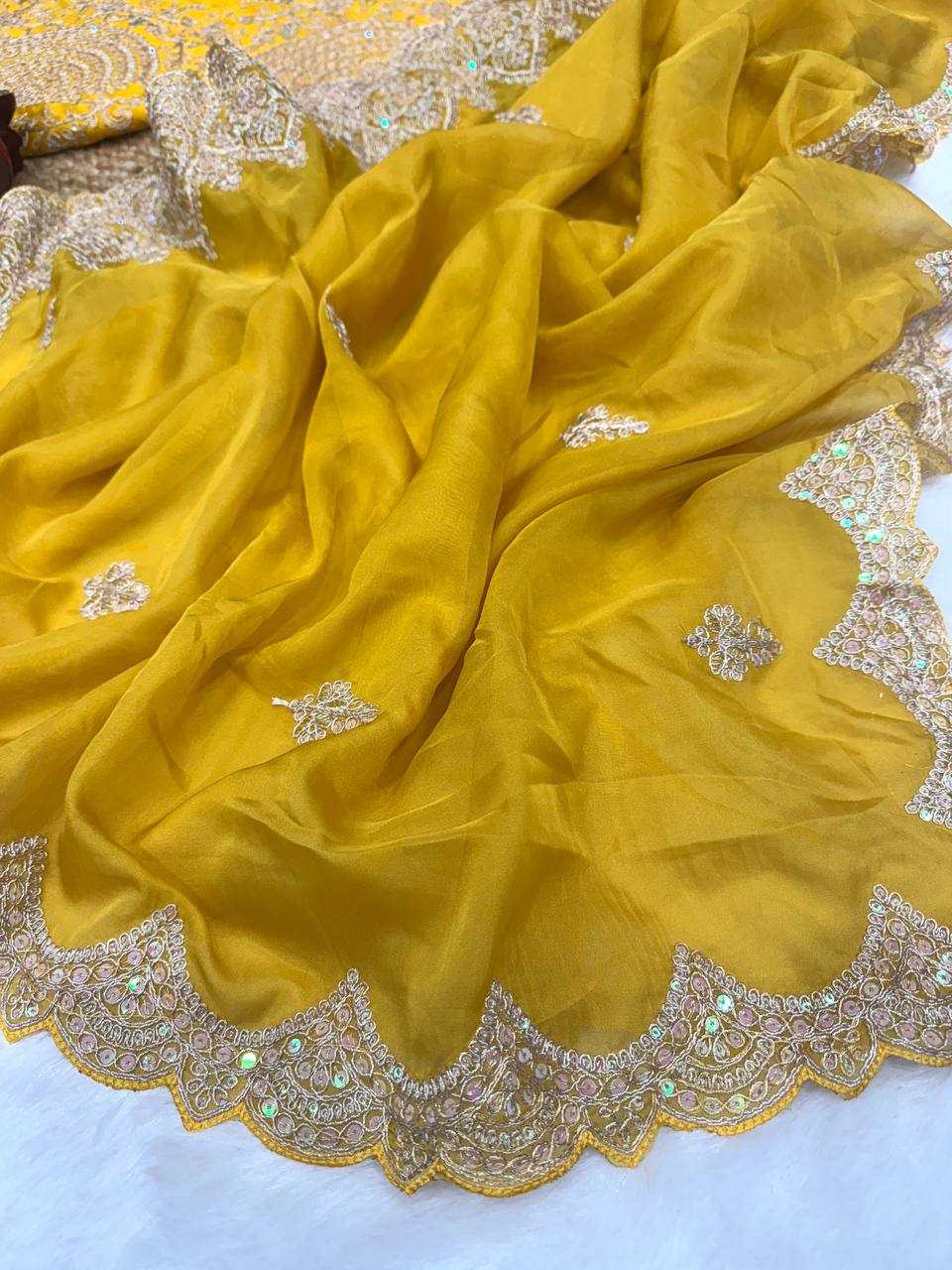 Ynf Tabby Silk KESH151 5470 Sarees Wedding Collections Festive Collections Wholesale Sequence Sarees Embroidered Sarees Silk Sarees Manufacturer