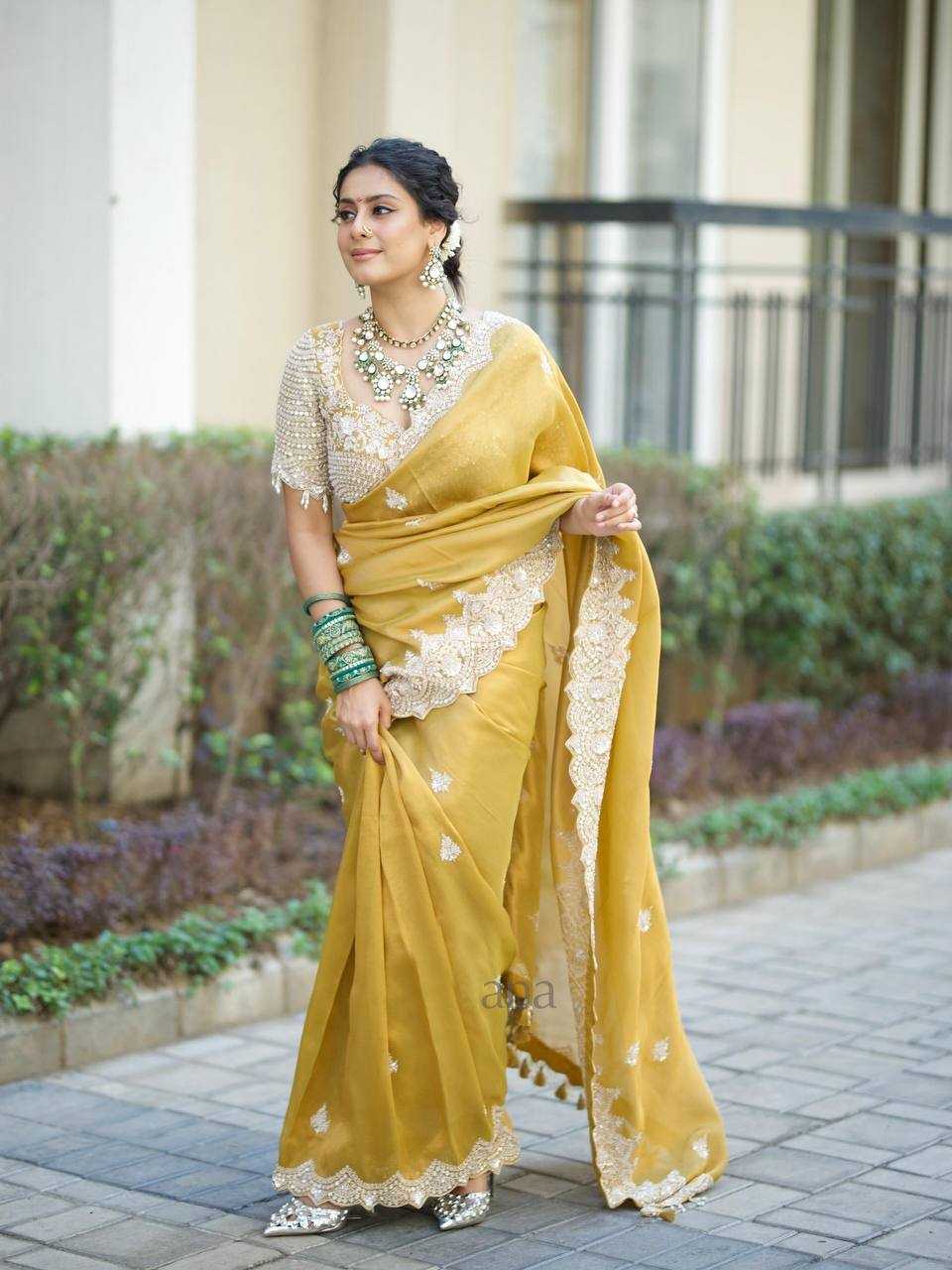 Ynf Tabby Silk KESH151 5470 Sarees Wedding Collections Festive Collections Wholesale Sequence Sarees Embroidered Sarees Silk Sarees Manufacturer