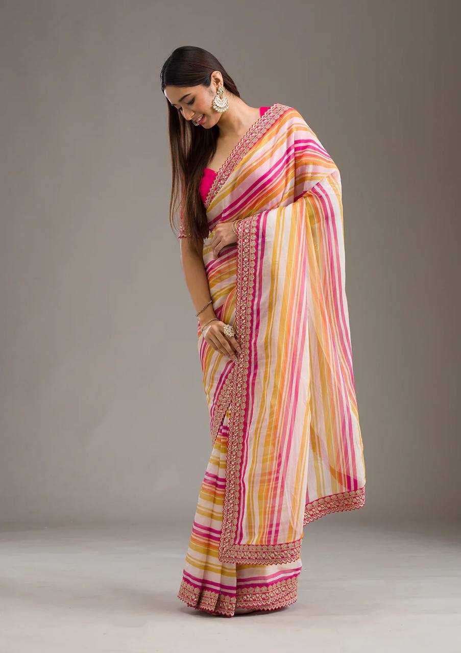 Ynf Tabby Silk KESH151 5483 Sarees Wholesale Designer Sarees Fancy Sarees Embroidered Sarees Manufacturer