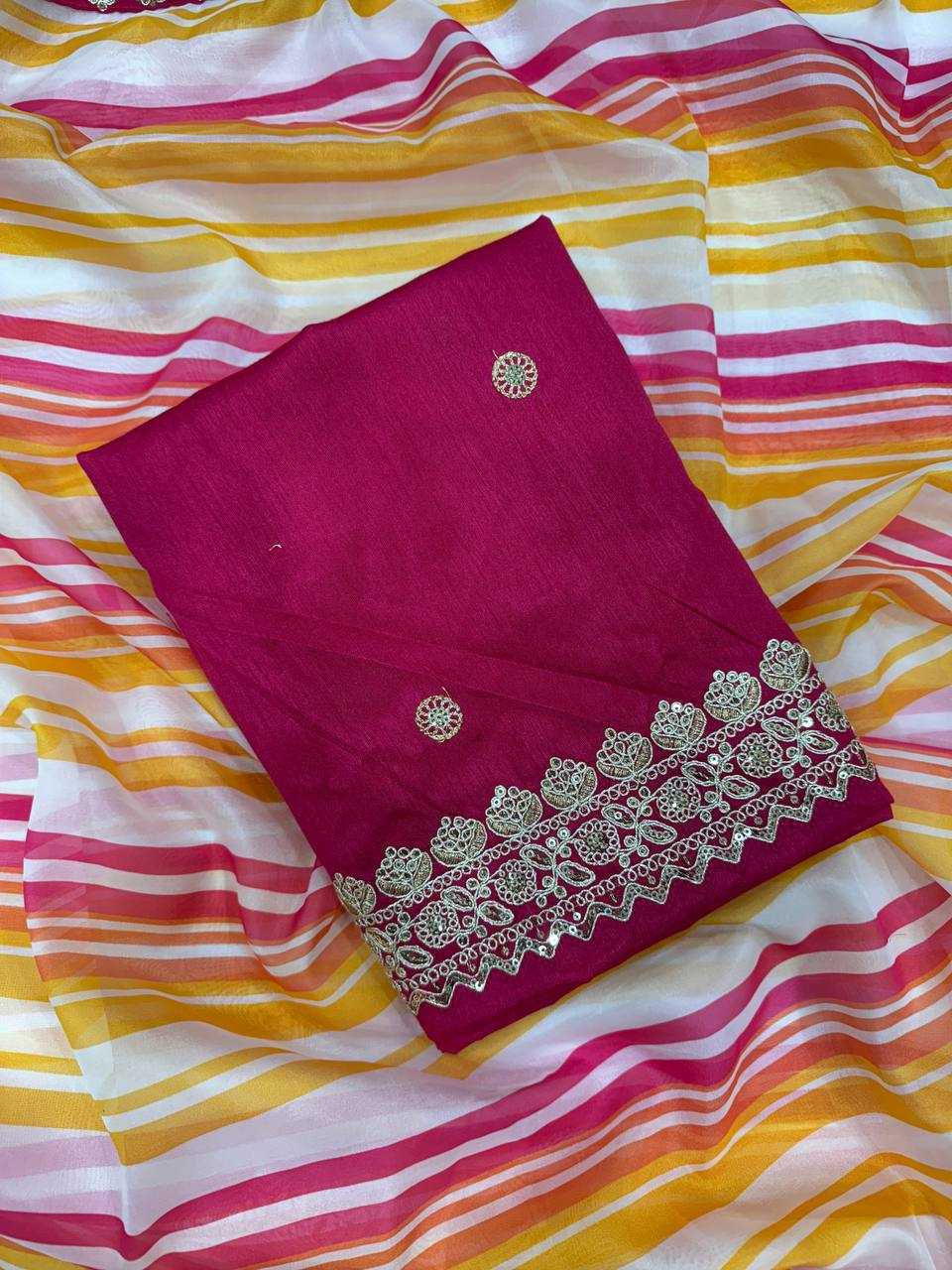 Ynf Tabby Silk KESH151 5483 Sarees Wholesale Designer Sarees Fancy Sarees Embroidered Sarees Manufacturer