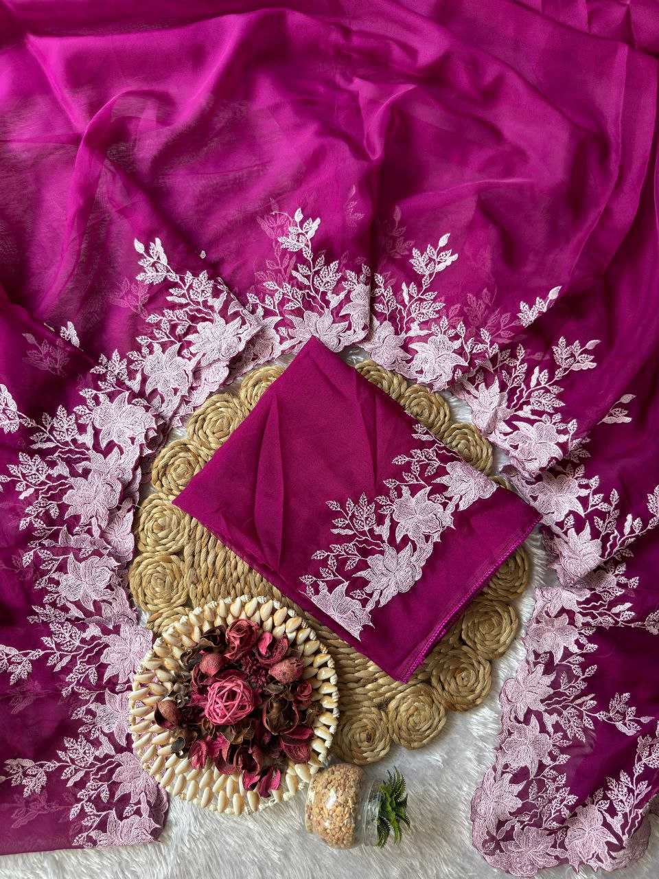 Ynf Tabby Silk KESH524 ROSE Sarees Wedding Collections Festive Collections Wholesale Party Wear Sarees Silk Sarees Sarees With Blouse Manufacturer