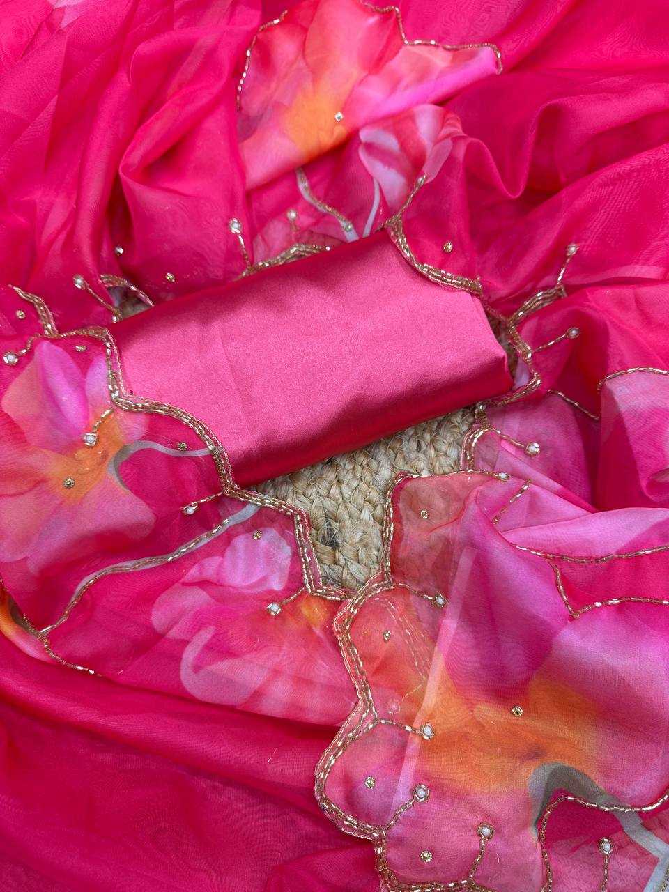 Ynf Tabby Silk Organza KESH151 5474 Sarees Wedding Collections Festive Collections Wholesale Organza Sarees Party Wear Sarees Printed Sarees Manufacturer