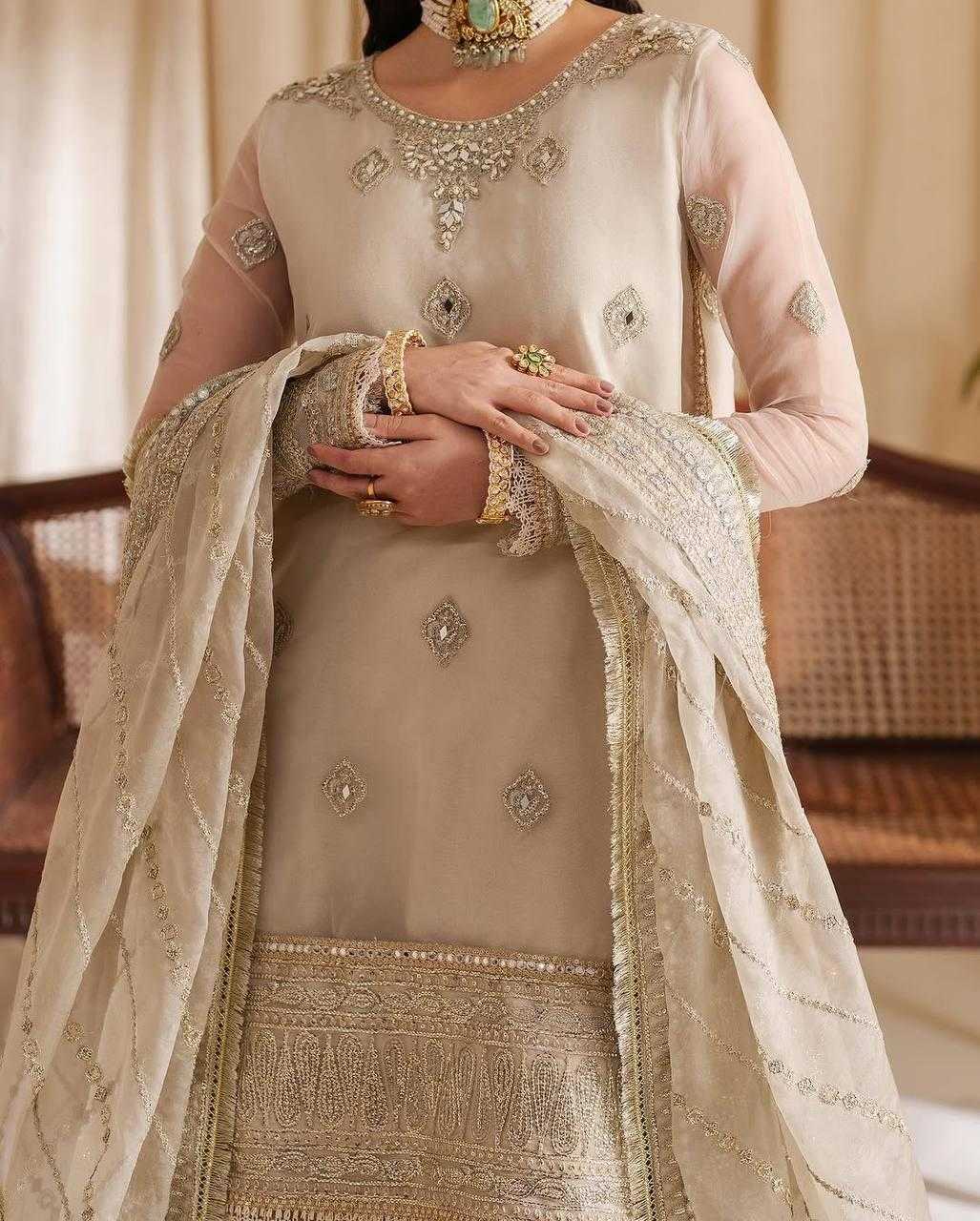Ynf Tabby Silk Organza KESH512 1685 Suits & Dresses Wholesale Ladies Suits Sharara Salwar Suits Embroidery Suits Manufacturer