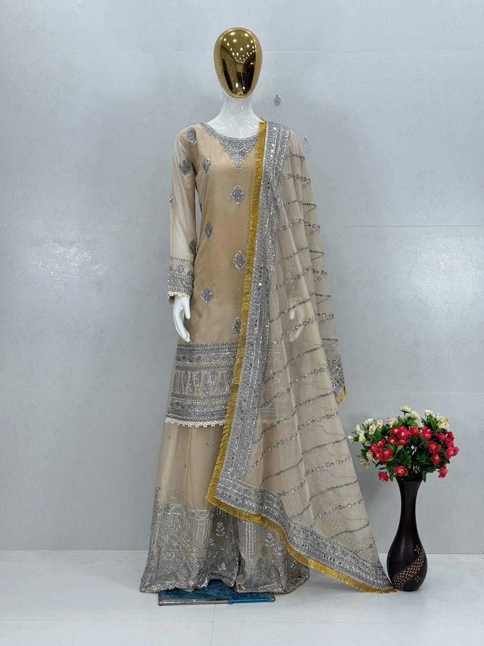 Ynf Tabby Silk Organza KESH512 1685 Suits & Dresses Wholesale Ladies Suits Sharara Salwar Suits Embroidery Suits Manufacturer