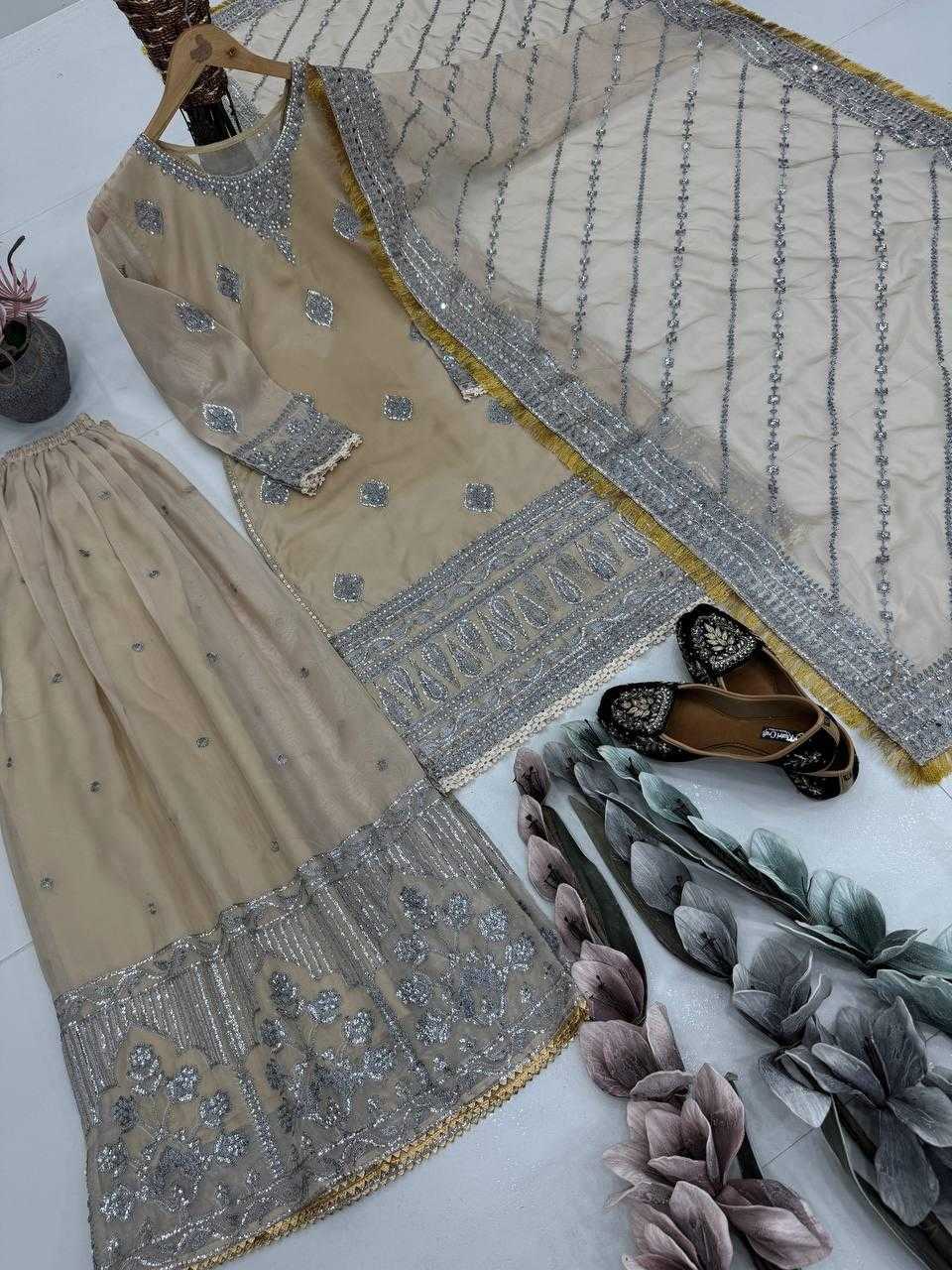 Ynf Tabby Silk Organza KESH512 1685 Suits & Dresses Wholesale Ladies Suits Sharara Salwar Suits Embroidery Suits Manufacturer