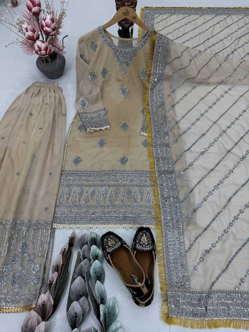 Ynf Tabby Silk Organza KESH512 1685 Suits & Dresses Wholesale Ladies Suits Sharara Salwar Suits Embroidery Suits Manufacturer