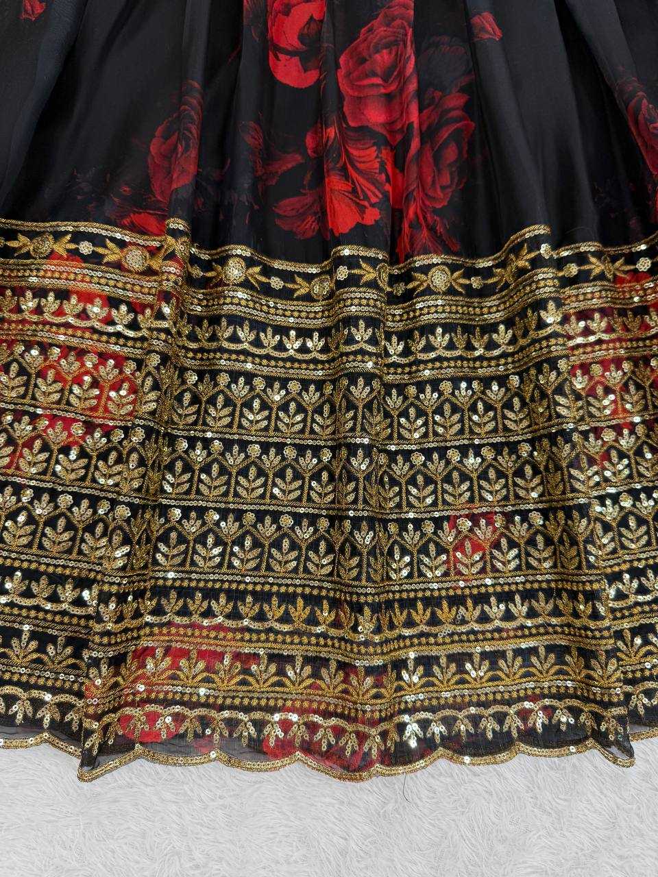 Ynf Tabby Silk RIN162 372 Lehengas Wholesale Fancy Lehenga Printed Lehenga Embroidered Lehenga Manufacturer
