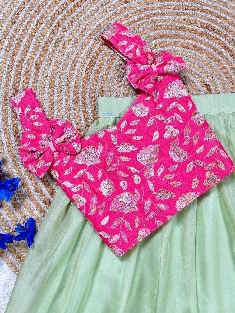 Ynf Tabby Silk RIN235 Stitch Kids Wear Wholesale Kids Lehenga Kids Lehenga Choli Baby Girl Lehenga Manufacturer