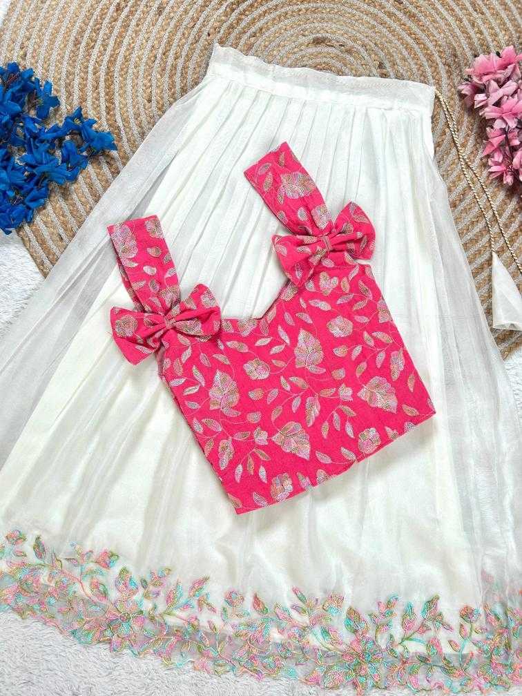 Ynf Tabby Silk RIN235 Stitch Kids Wear Wholesale Kids Lehenga Kids Lehenga Choli Baby Girl Lehenga Manufacturer