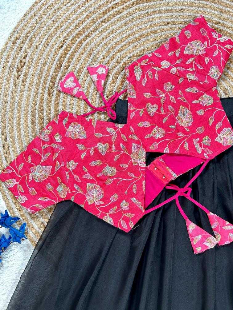Ynf Tabby Silk RIN235 Stitch Kids Wear Wholesale Kids Lehenga Kids Lehenga Choli Baby Girl Lehenga Manufacturer