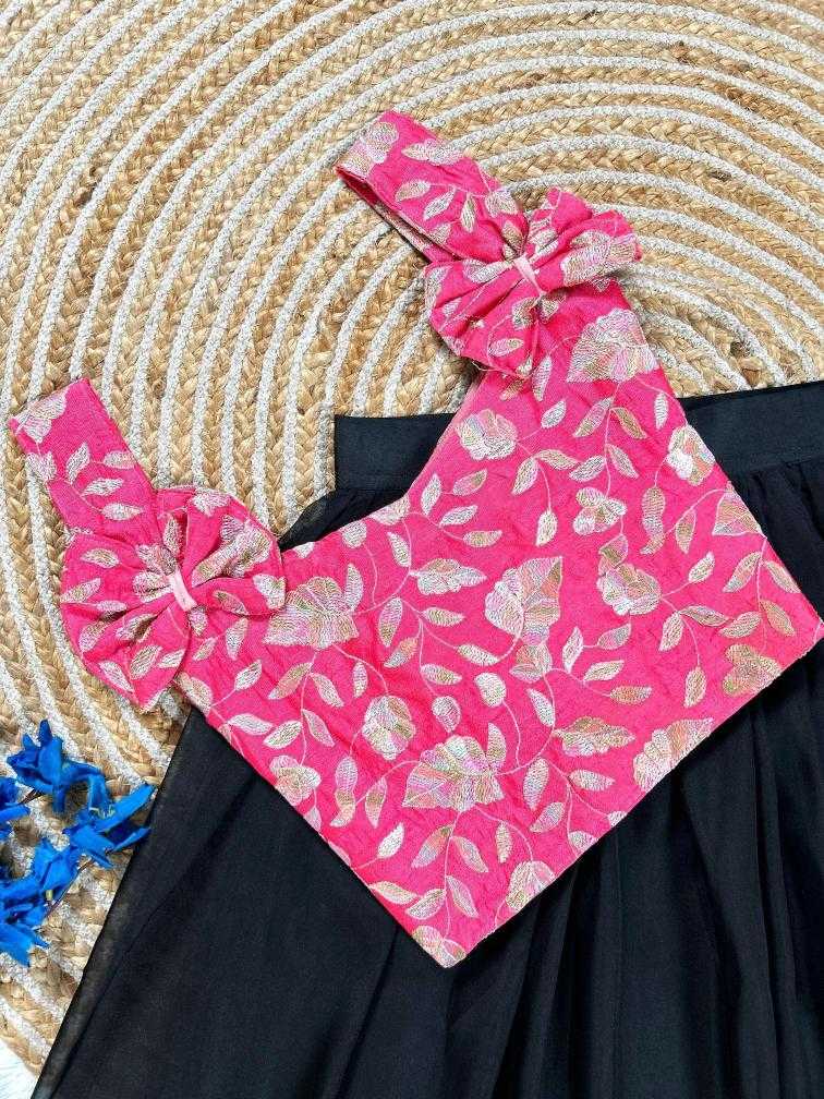 Ynf Tabby Silk RIN235 Stitch Kids Wear Wholesale Kids Lehenga Kids Lehenga Choli Baby Girl Lehenga Manufacturer