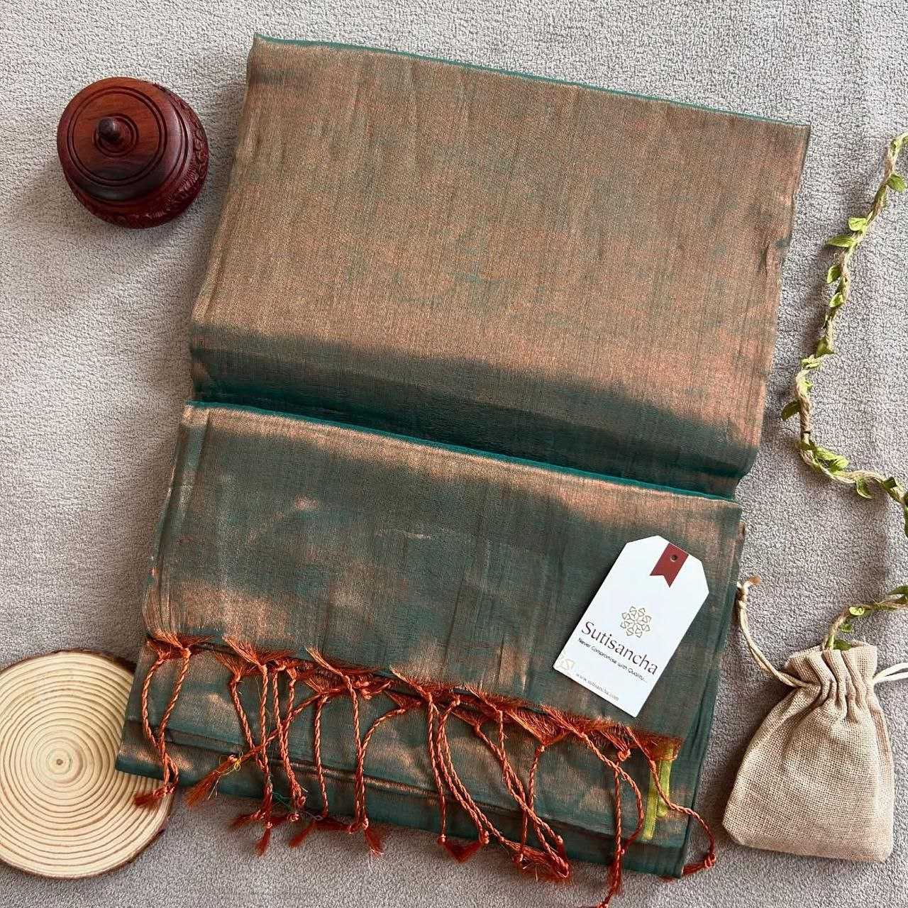 Ynf Tissue KESH525 PURE RAGA TISSUE Sarees Wholesale Party Wear Sarees Lightweight Sarees Manufacturer