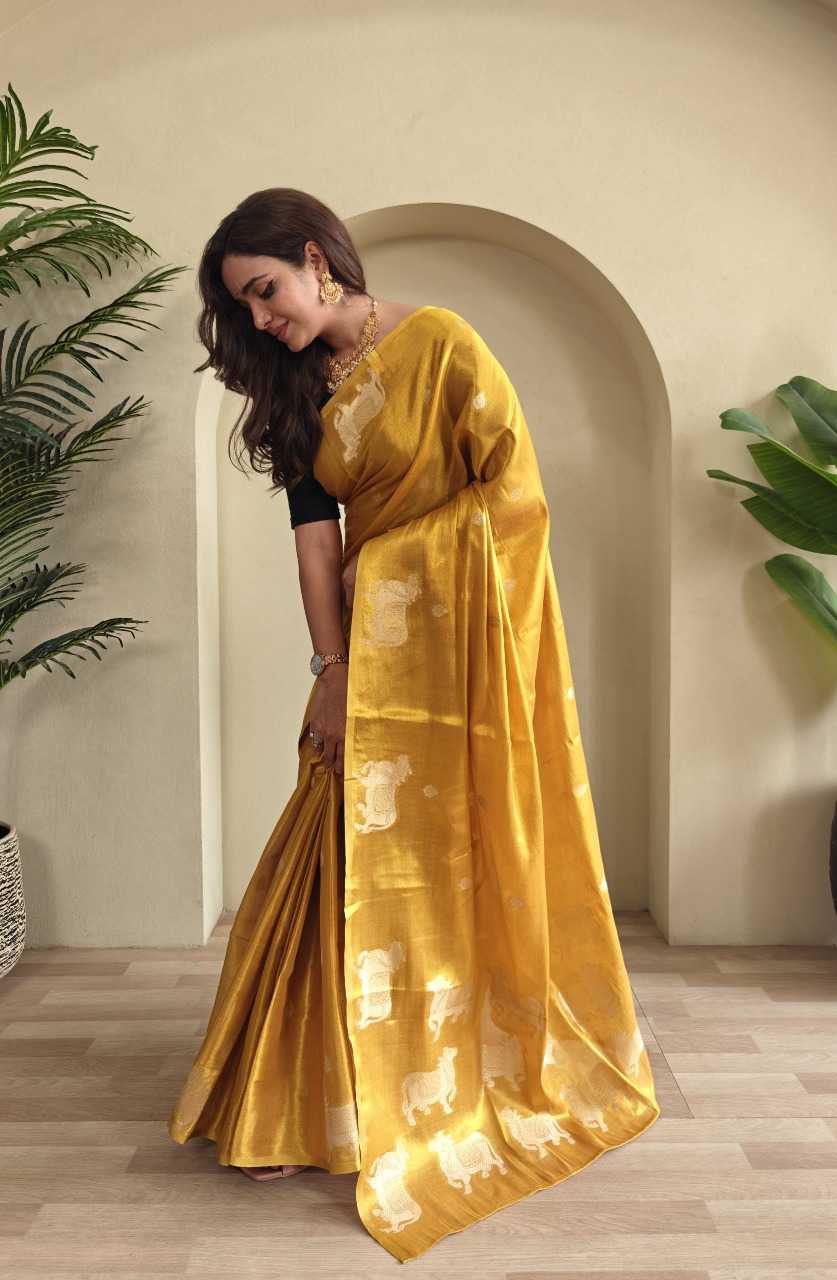 Ynf Tissue RIN197 3015 Sarees Wholesale Designer Sarees Fancy Sarees Bridal Sarees Manufacturer