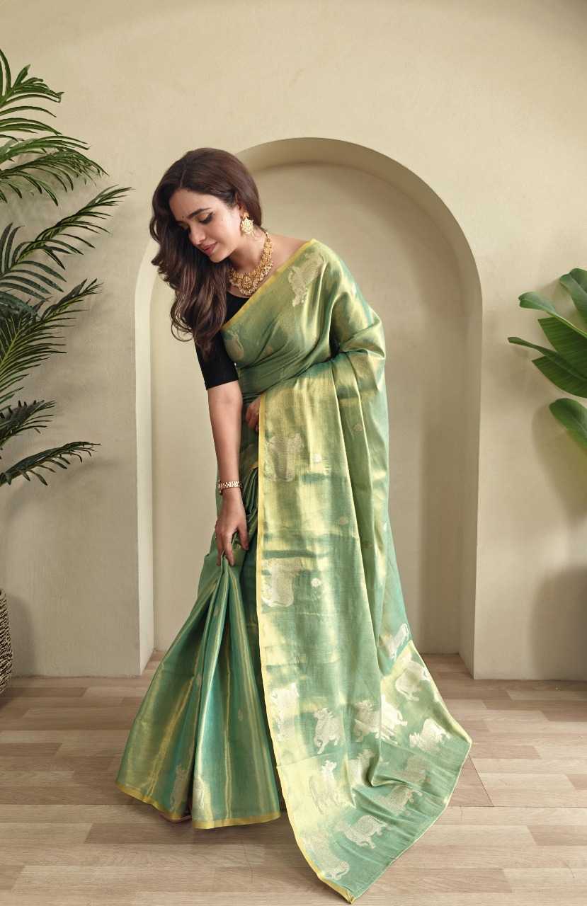 Ynf Tissue RIN197 3015 Sarees Wholesale Designer Sarees Fancy Sarees Bridal Sarees Manufacturer