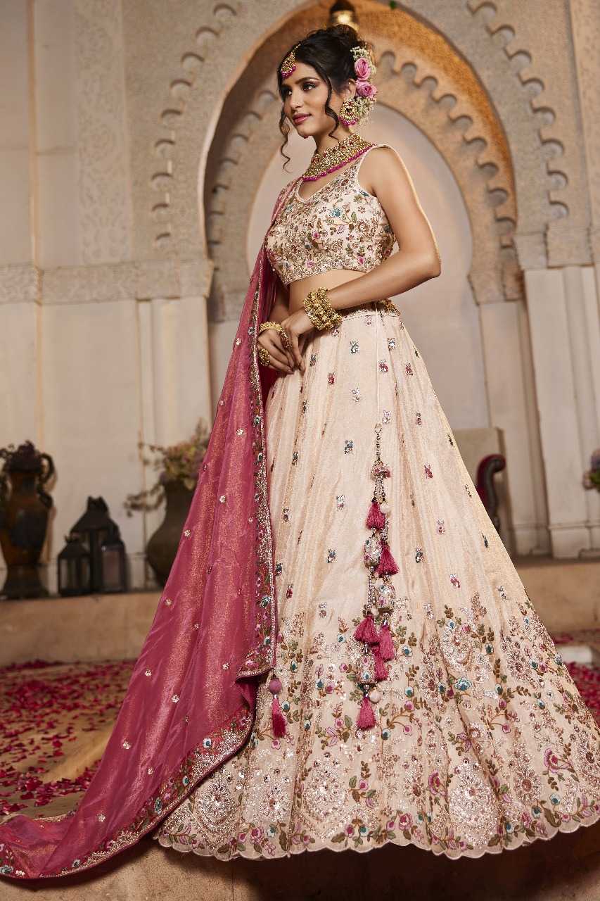 Ynf Tissue RIN197 3021 Lehengas Wholesale Designer Lehenga Bridal Lehenga Wedding Lehenga Manufacturer