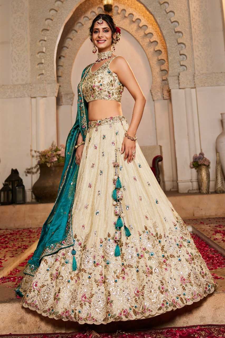 Ynf Tissue RIN197 3021 Lehengas Wholesale Designer Lehenga Bridal Lehenga Wedding Lehenga Manufacturer