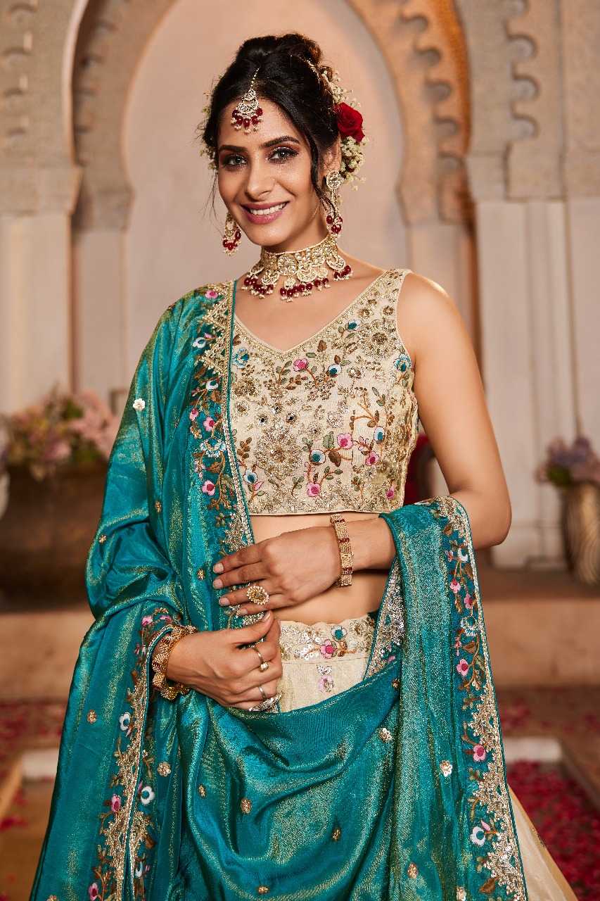 Ynf Tissue RIN197 3021 Lehengas Wholesale Designer Lehenga Bridal Lehenga Wedding Lehenga Manufacturer