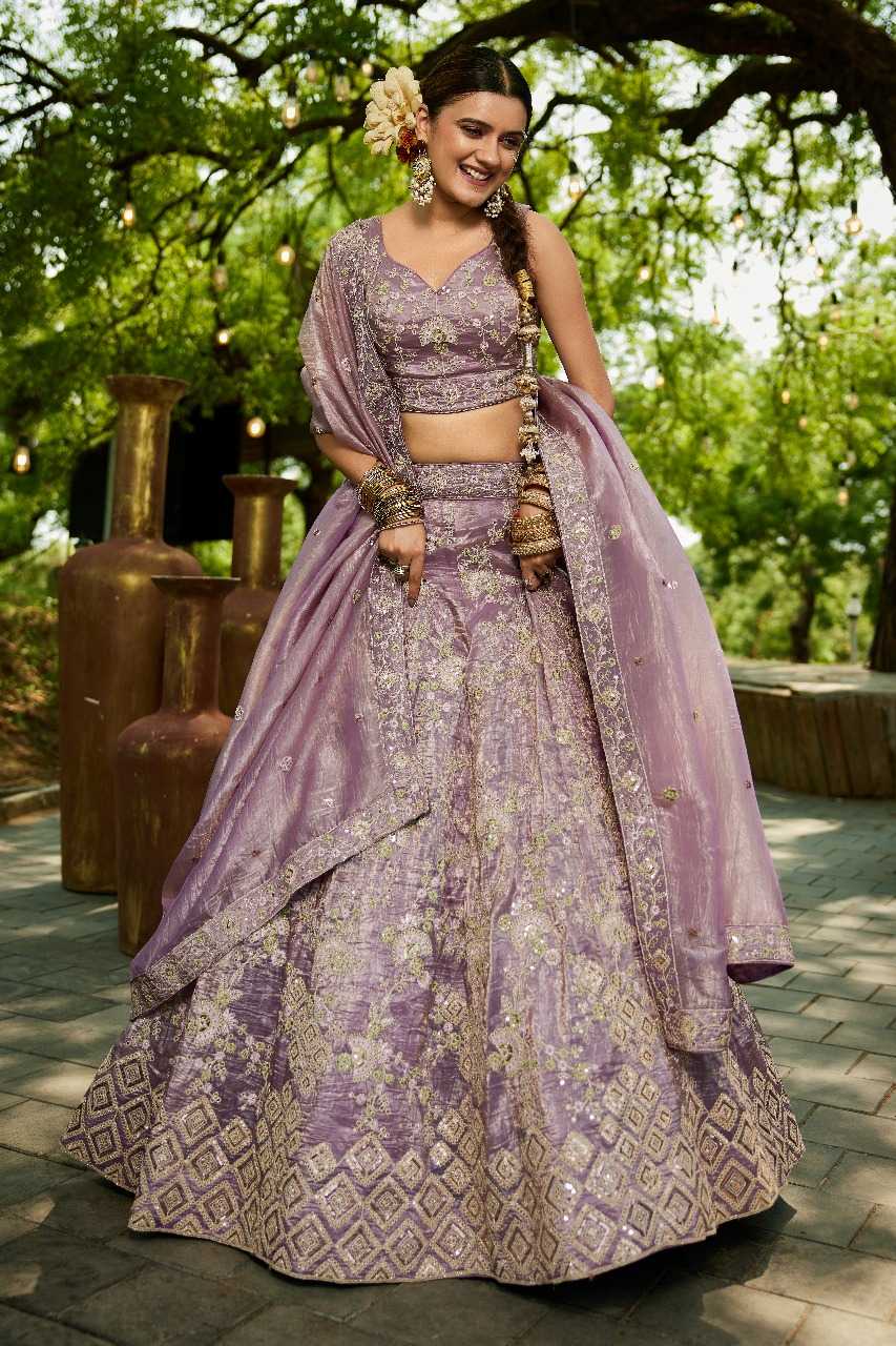 Ynf Tissue RIN197 3023 Lehengas Wholesale Designer Lehenga Fancy Lehenga Bridal Lehenga Manufacturer