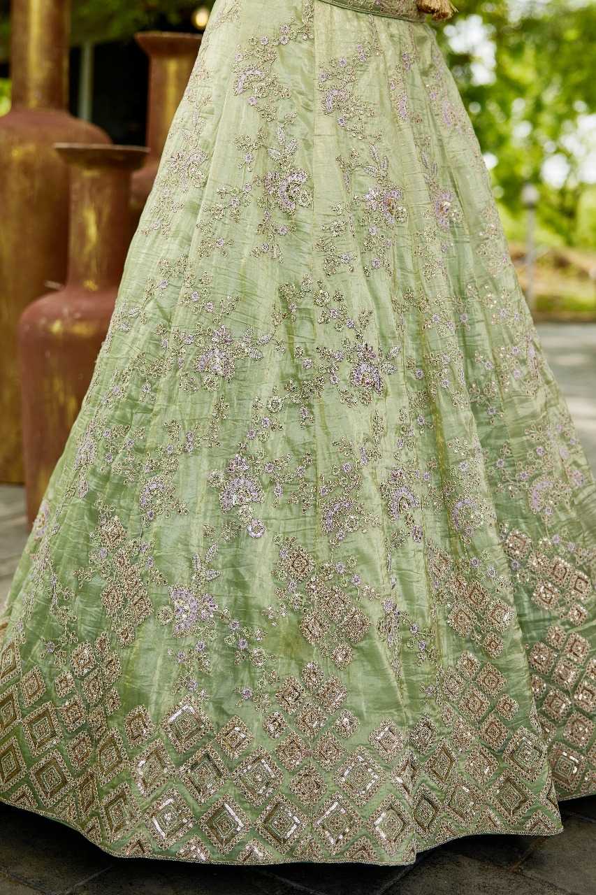 Ynf Tissue RIN197 3023 Lehengas Wholesale Designer Lehenga Fancy Lehenga Bridal Lehenga Manufacturer
