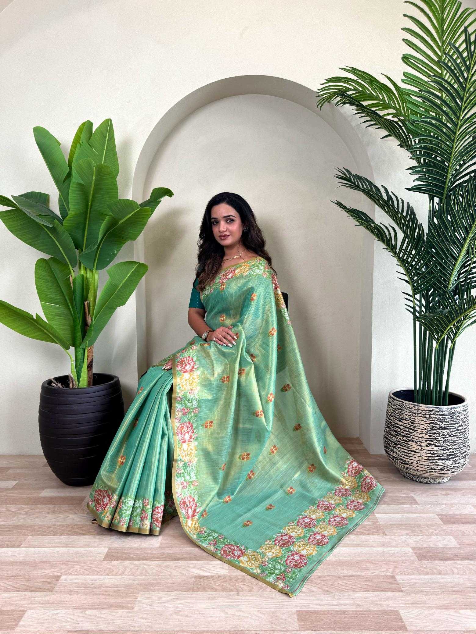 Ynf Tissue Silk KESH249 BHAKTI Silk Sarees Wholesale Designer Silk Sarees Zari Border Silk Sarees Silk Sarees For Weddings Manufacturer