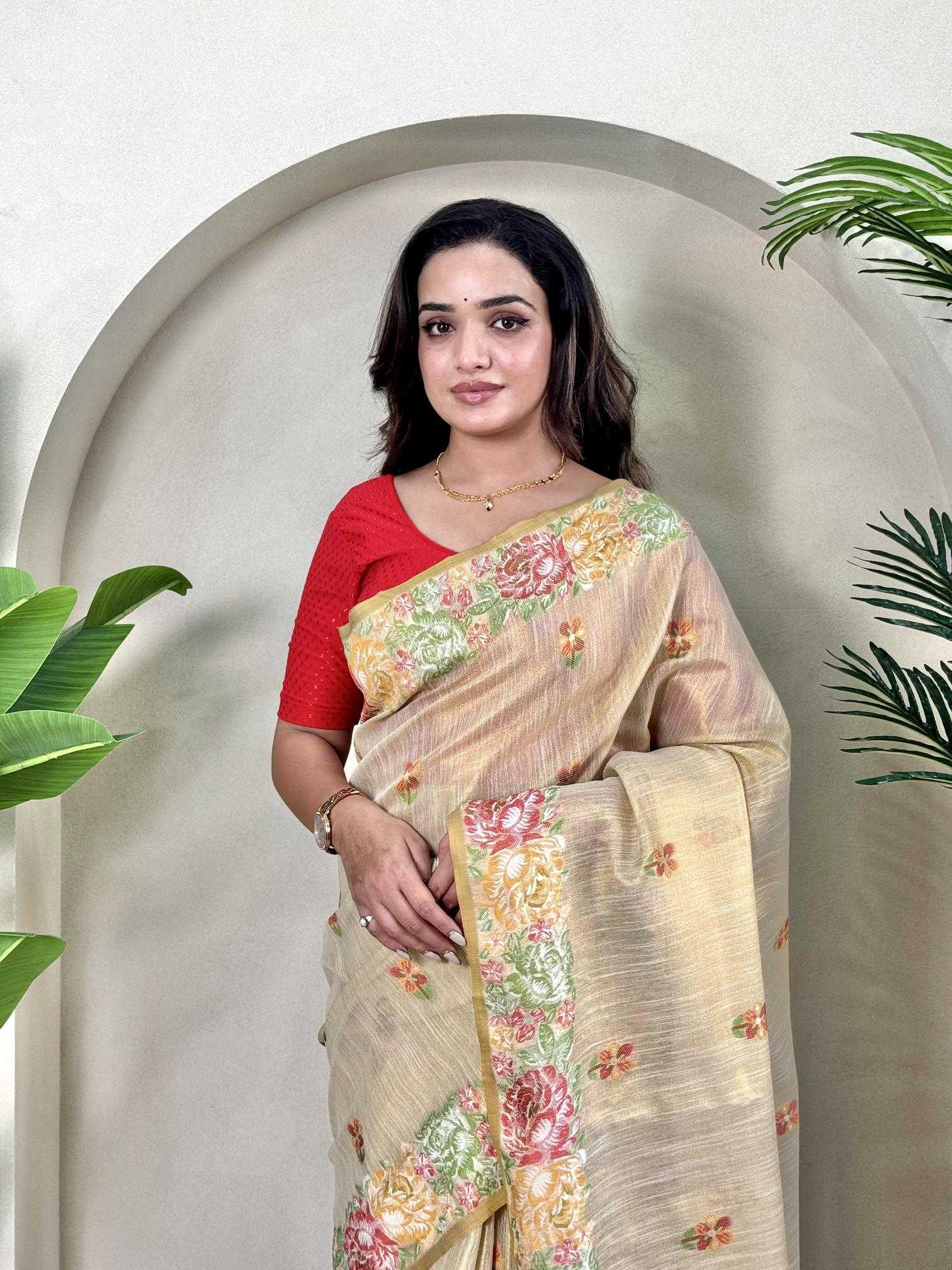 Ynf Tissue Silk KESH249 BHAKTI Silk Sarees Wholesale Designer Silk Sarees Zari Border Silk Sarees Silk Sarees For Weddings Manufacturer