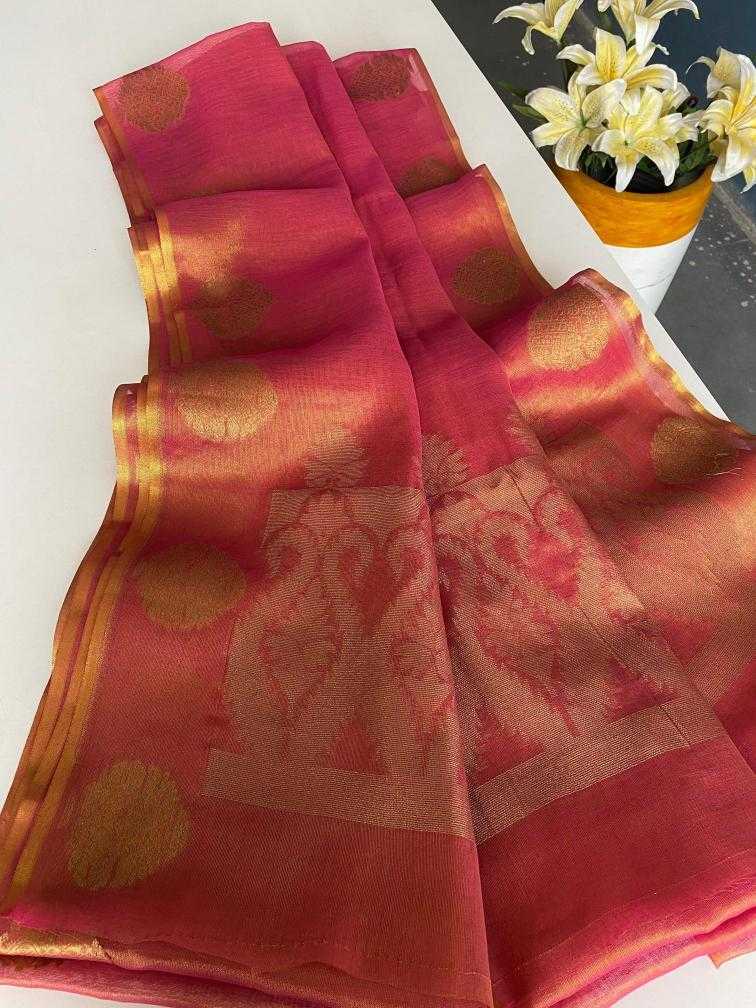 Ynf Tissue Silk KESH249 GULABO Silk Sarees Wholesale Designer Silk Sarees Zari Border Silk Sarees Silk Sarees For Weddings Manufacturer