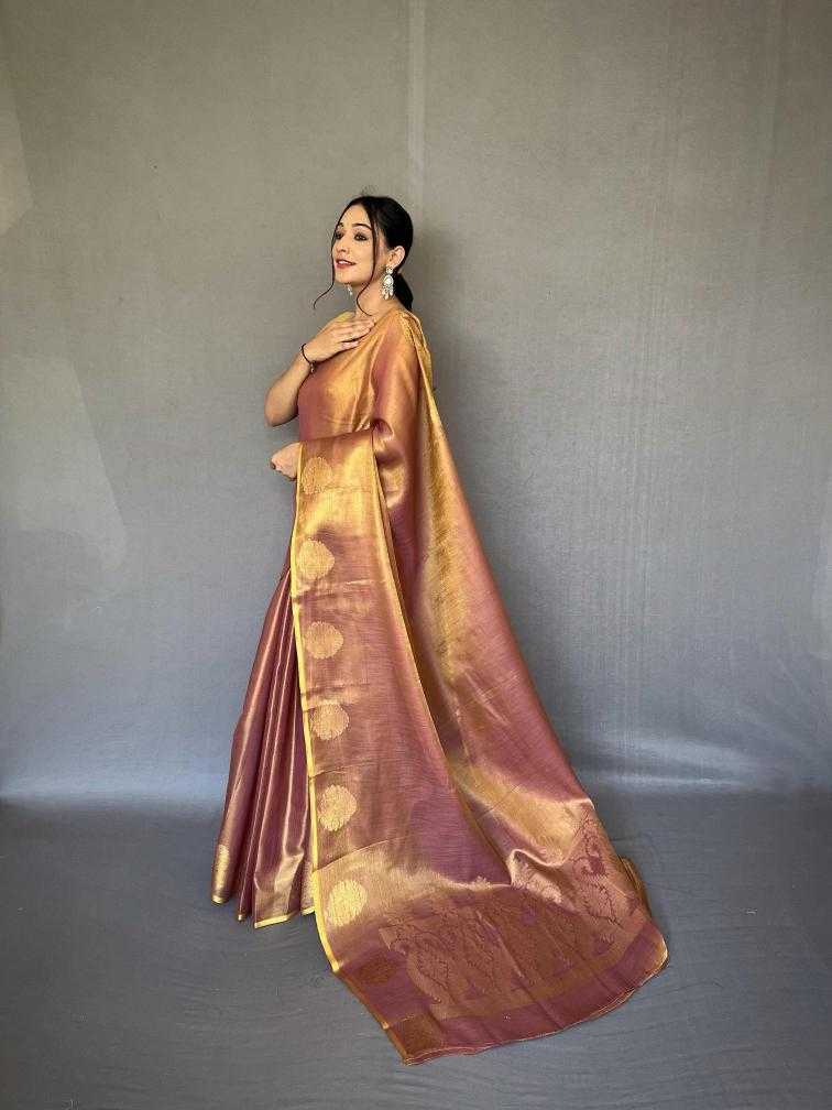 Ynf Tissue Silk KESH249 GULABO Silk Sarees Wholesale Designer Silk Sarees Zari Border Silk Sarees Silk Sarees For Weddings Manufacturer