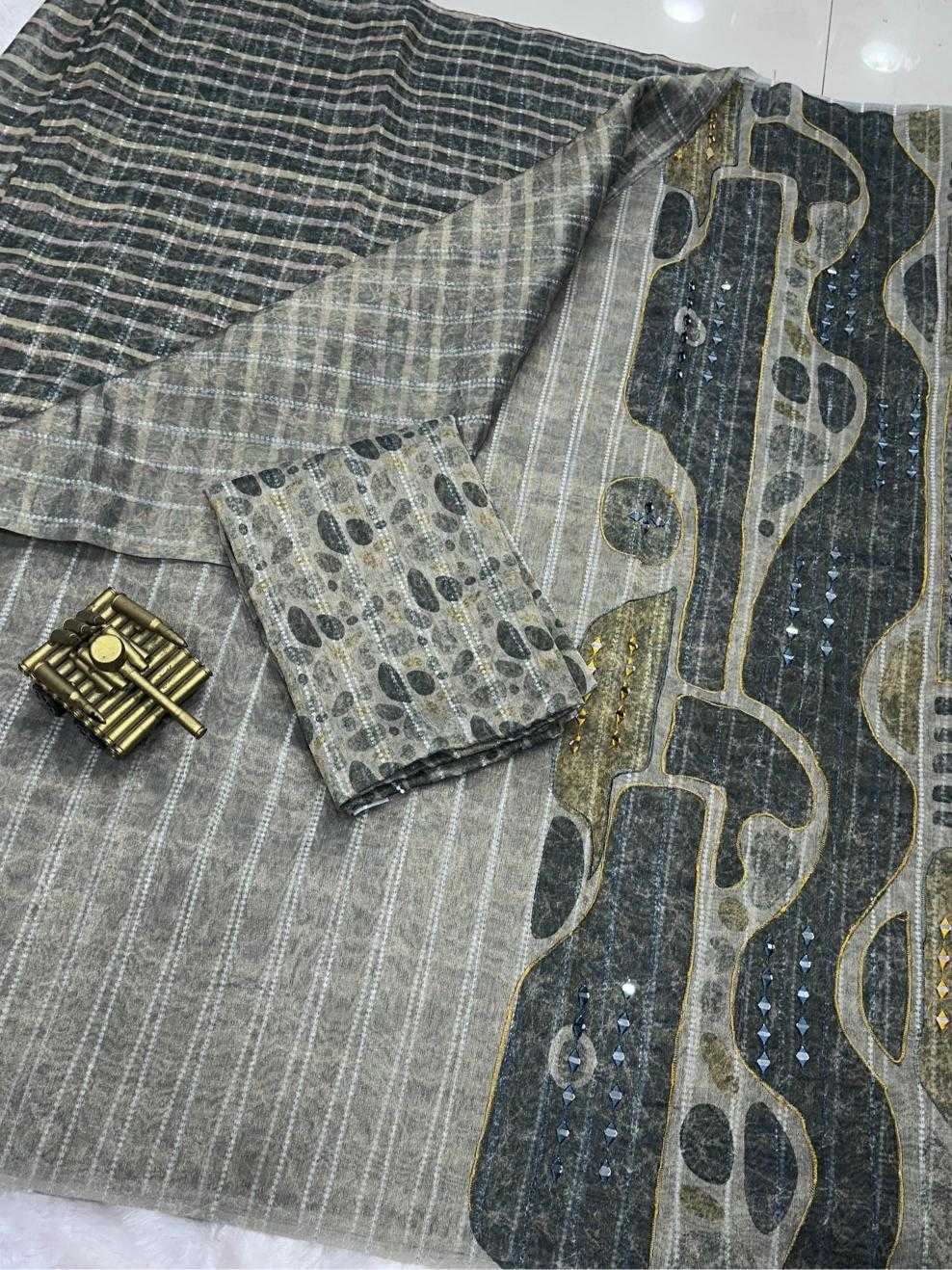 Ynf Tissue Silk KESH500 Aarohi Silk Sarees Wholesale Printed Silk Saree Designer Silk Sarees Silk Sarees For Weddings Manufacturer