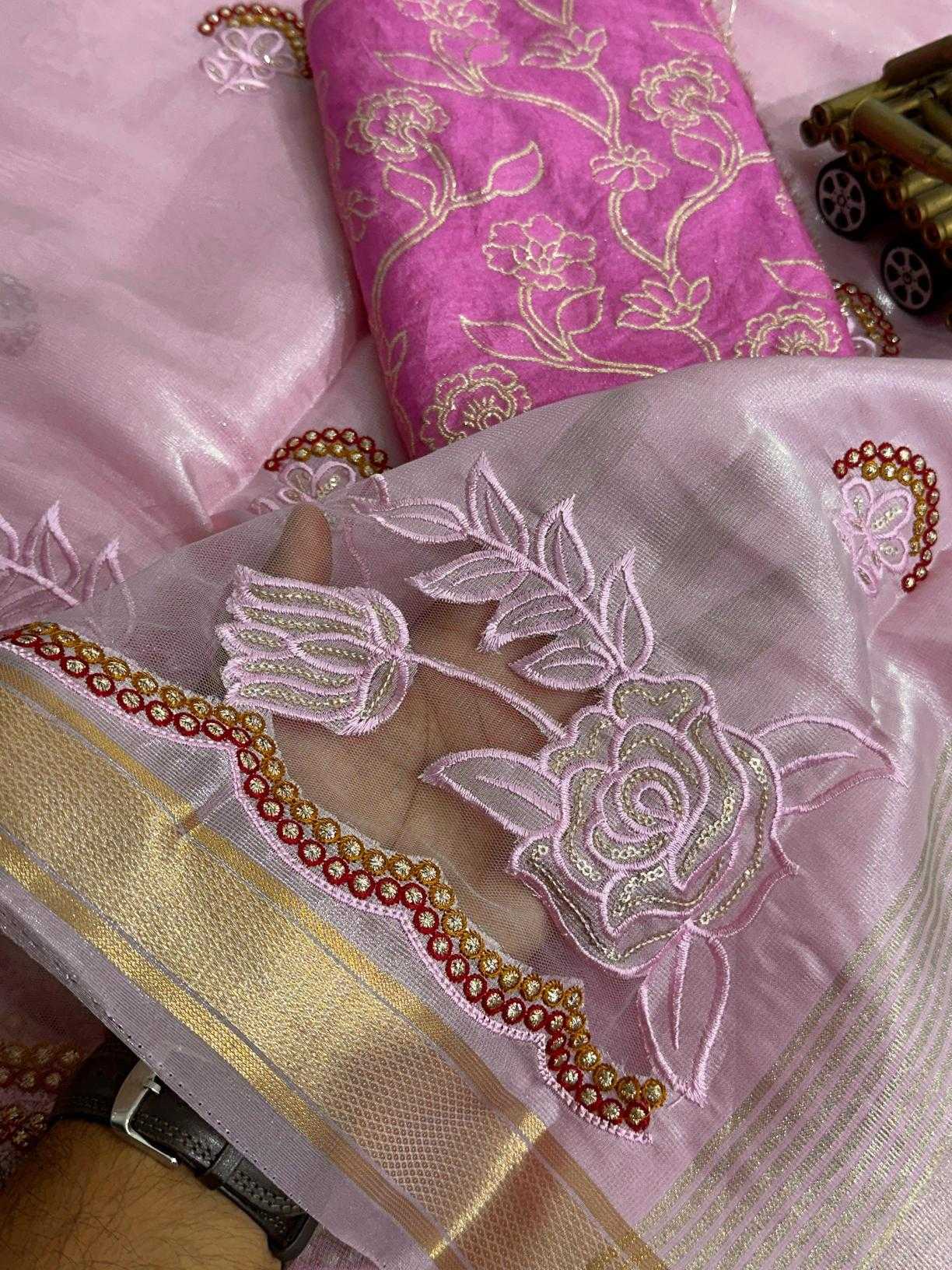 Ynf Tissue Silk KESH500 Kasturi Silk Sarees Wholesale Designer Silk Sarees Zari Border Silk Sarees Silk Sarees For Weddings Manufacturer