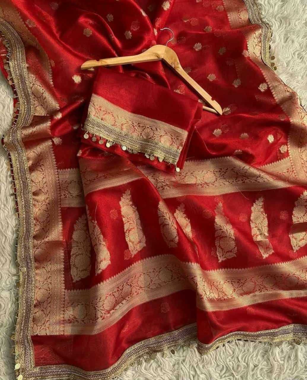 Ynf Tissue Silk KESH525 COIN LACE Silk Sarees Wholesale Soft Silk Sarees Manufacturer