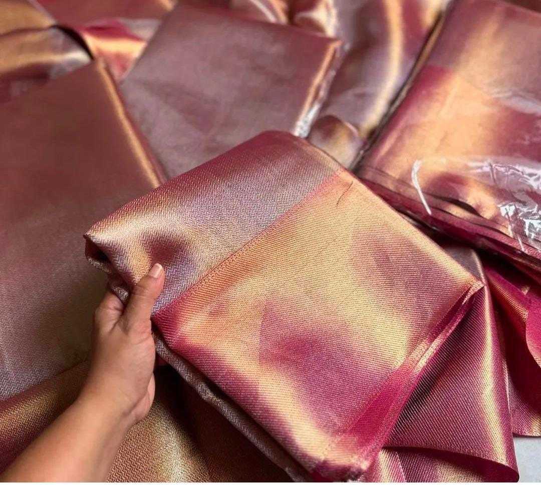 Ynf Tissue Silk KESH525 JYOTHIKA BRIDAL TISSUE Silk Sarees Wholesale Soft Silk Sarees Manufacturer
