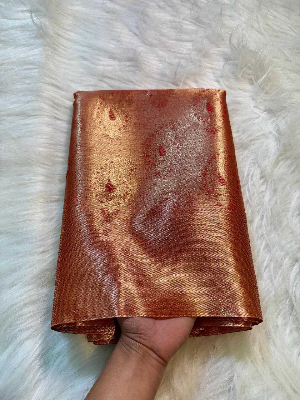 Ynf Tissue Silk KESH525 REKHA KANJIVARAM TISSUE Silk Sarees Wholesale Banarasi Silk Sarees Manufacturer