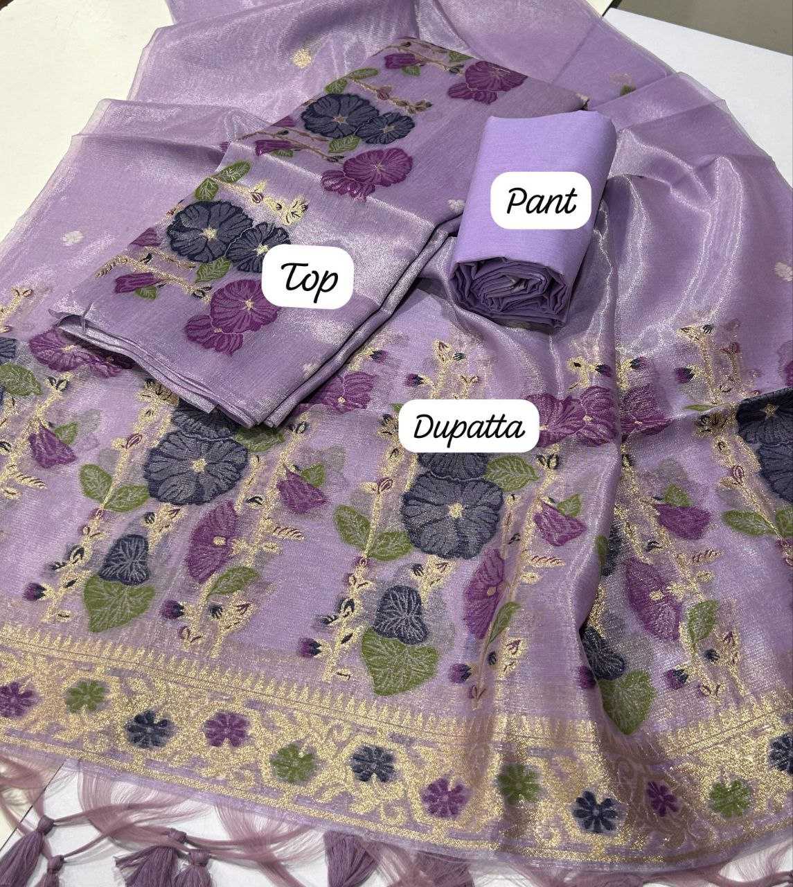 Ynf Tissue Silk KESH532 SALWAR Suits & Dresses Wedding Collections Festive Collections Wholesale Unstitched Suits Ladies Salwar Suits Ladies Silk Suit Manufacturer