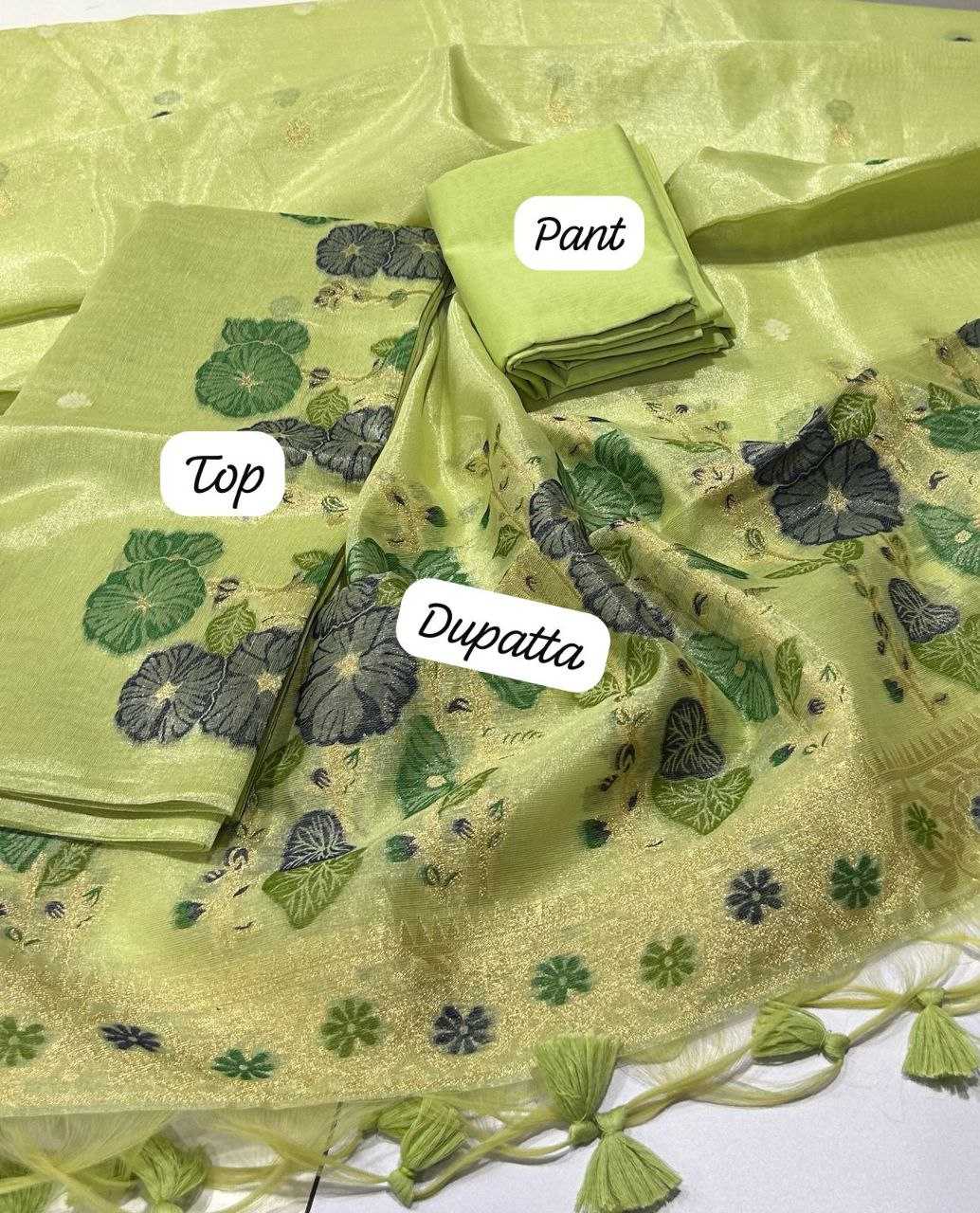 Ynf Tissue Silk KESH532 SALWAR Suits & Dresses Wedding Collections Festive Collections Wholesale Unstitched Suits Ladies Salwar Suits Ladies Silk Suit Manufacturer