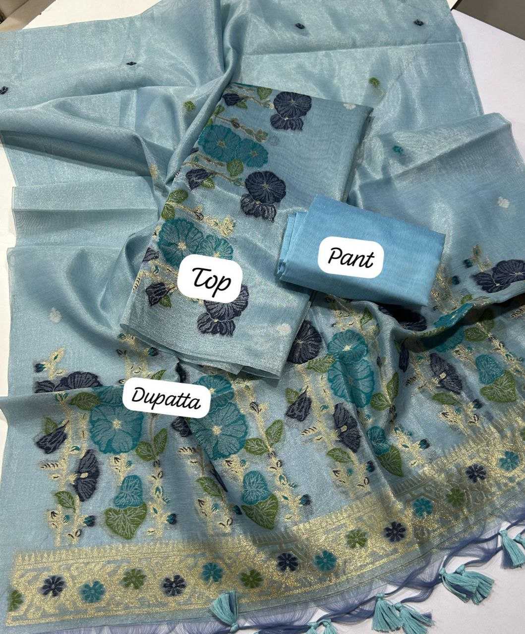 Ynf Tissue Silk KESH532 SALWAR Suits & Dresses Wedding Collections Festive Collections Wholesale Unstitched Suits Ladies Salwar Suits Ladies Silk Suit Manufacturer