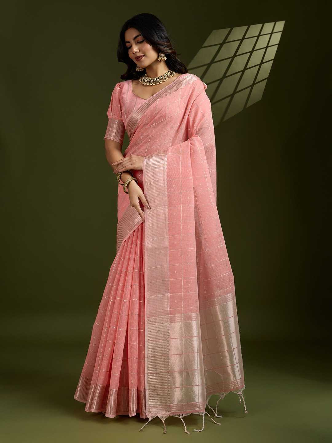 Ynf Tissue Silk KESH532 STUDIO Sarees Wholesale Tissue Silk Saree Gota Patti Sarees Embroidered Sarees Manufacturer